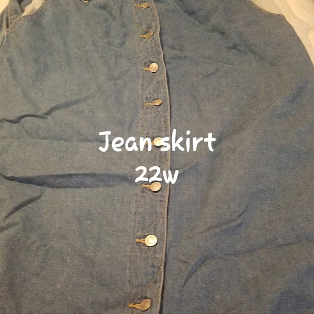 Jean skirt